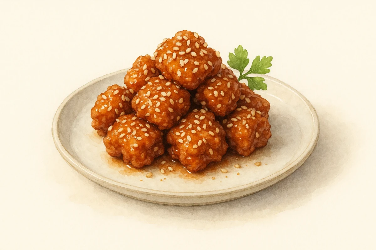 Gang jeong boneless wings