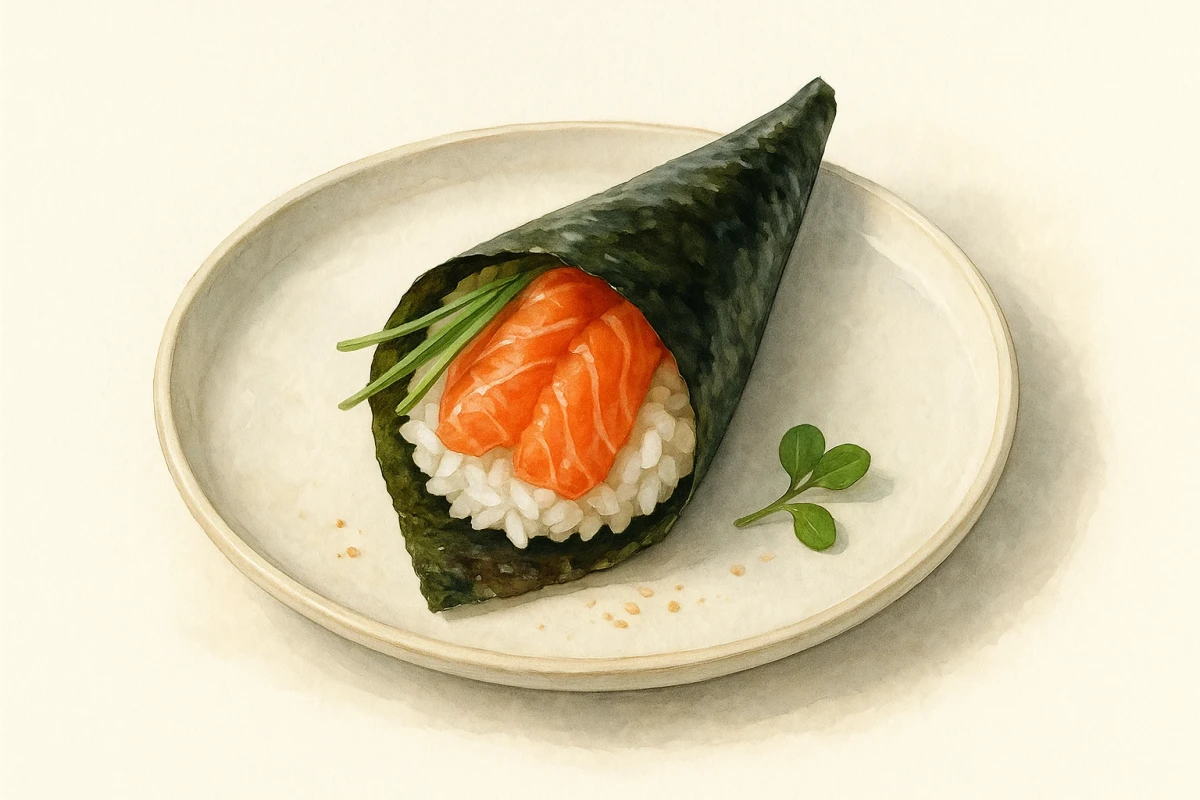 Eel hand roll