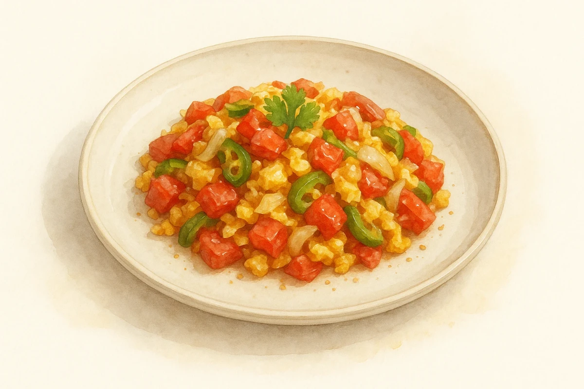Huevos a la mexicana