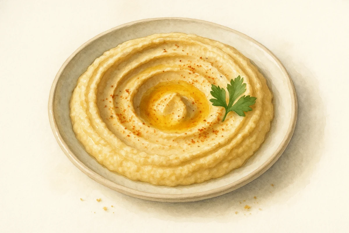 Falafel (3) & hummus