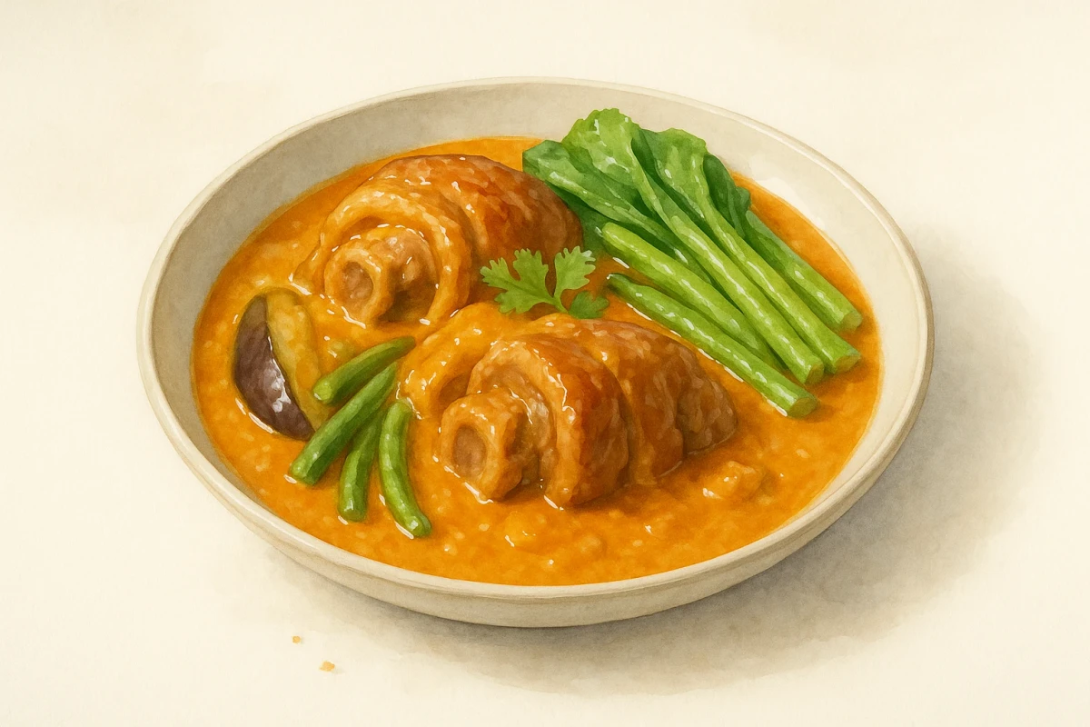 Vegetable kare kare
