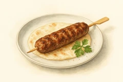 Beef lule kebab