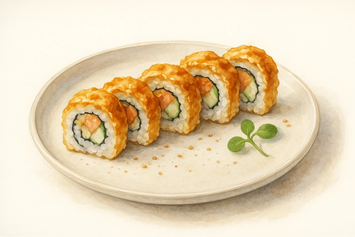 Las vegas roll (deep fried)
