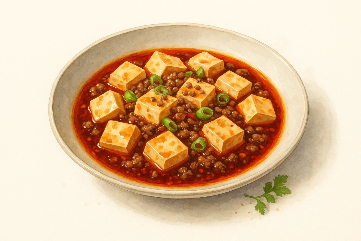 Mapo tofu bowl
