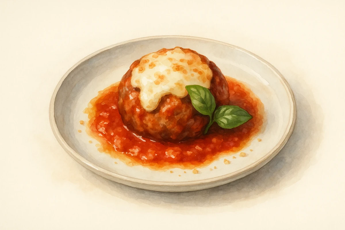 Meatball Parmigiana