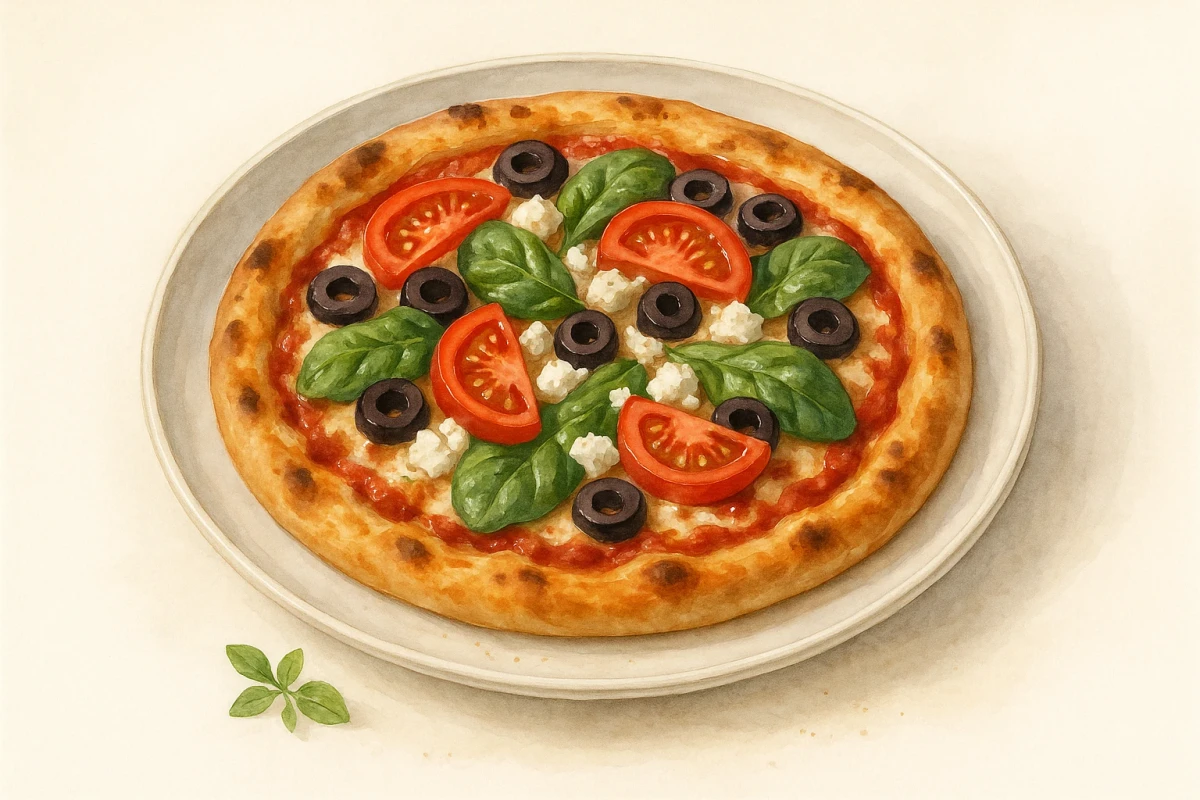 Mediterranean Pizza