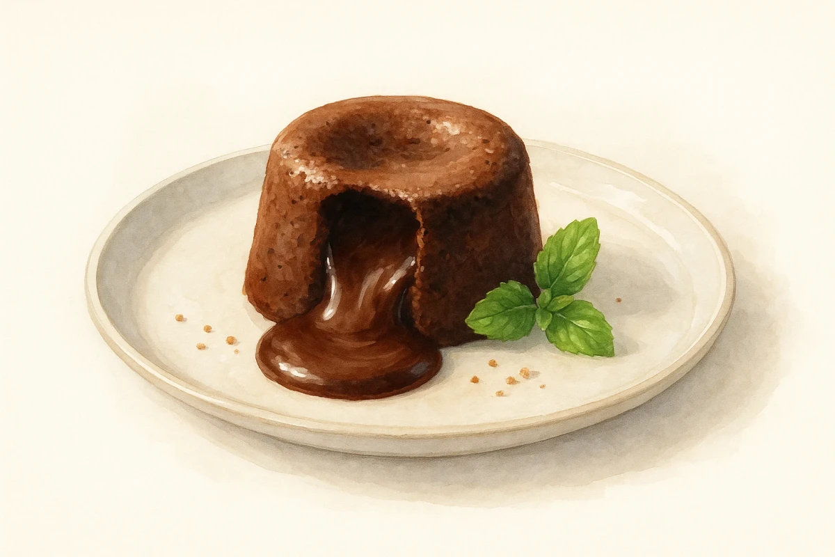12sixty's dubai chocolate lava cake