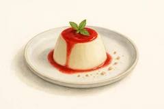 Tahitian vanilla panna cotta
