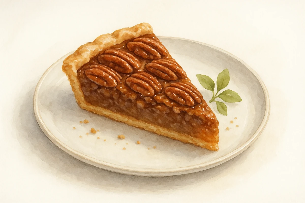 Classic pecan pie