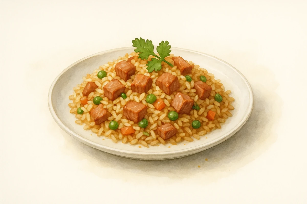 Pork fried rice