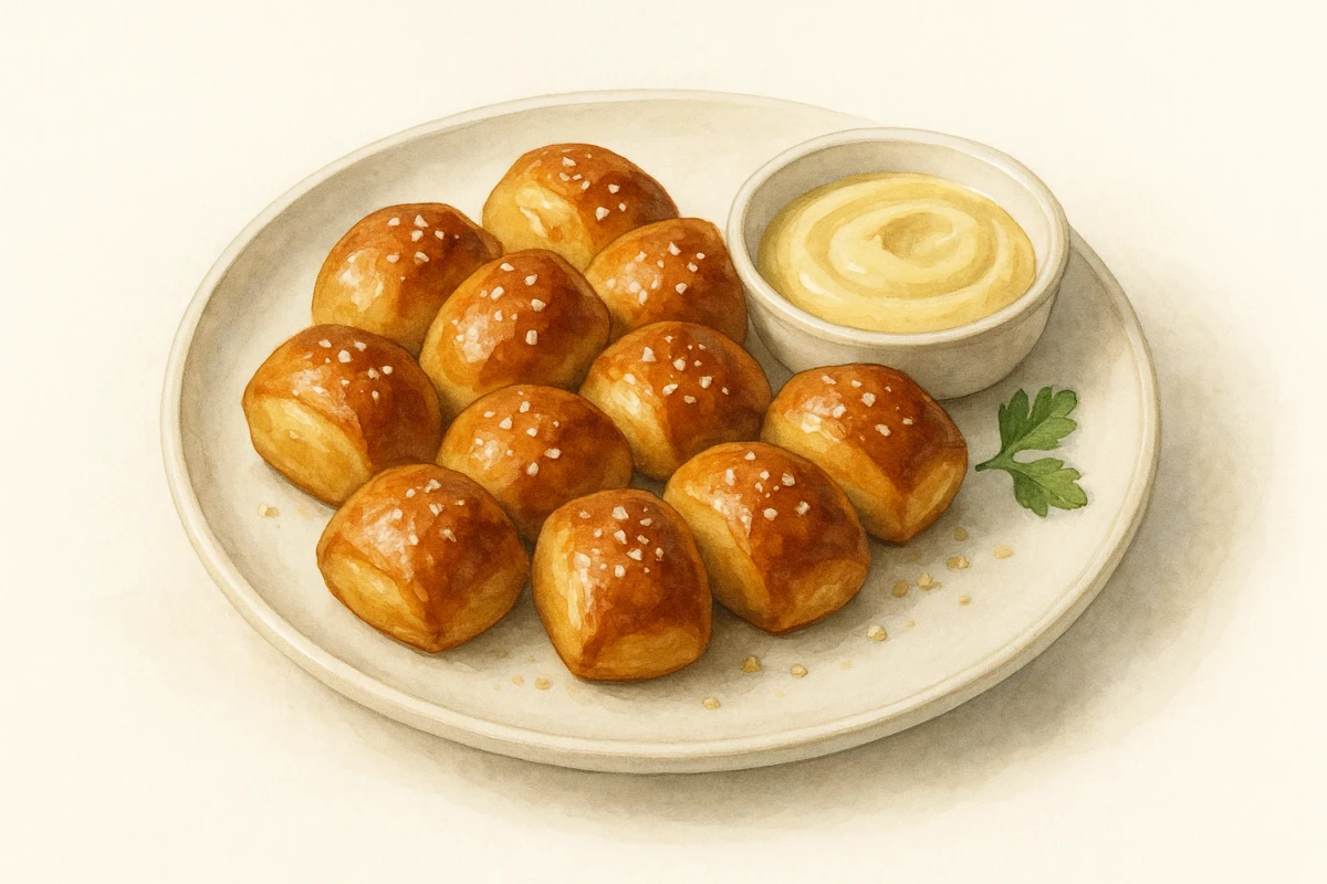 Pretzel bites