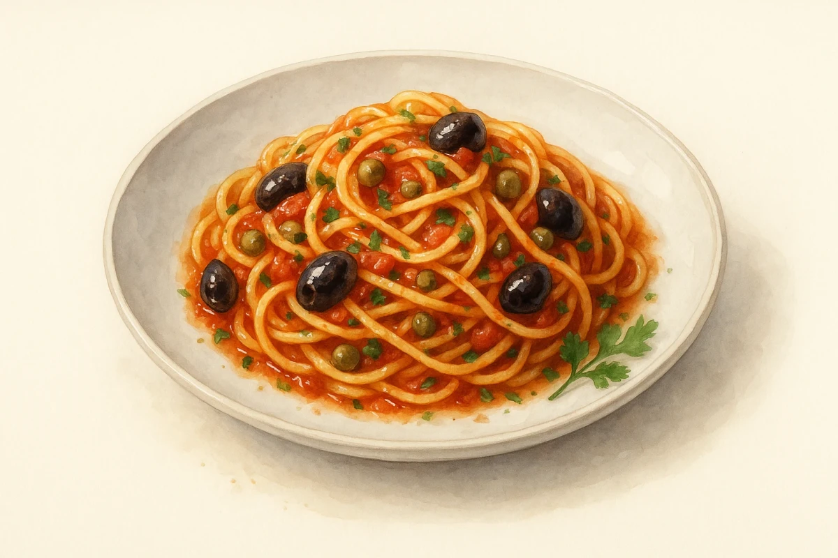 Linguine alla Puttanesca