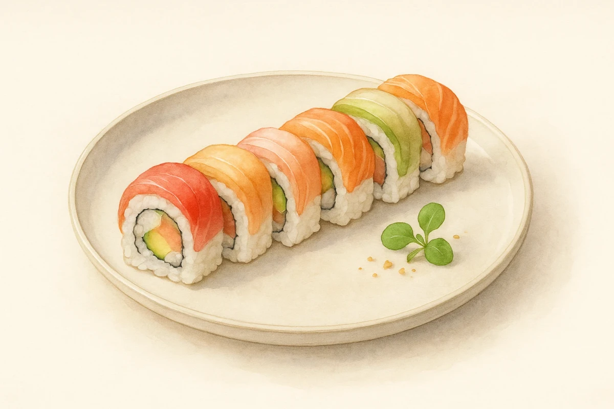 Rainbow roll