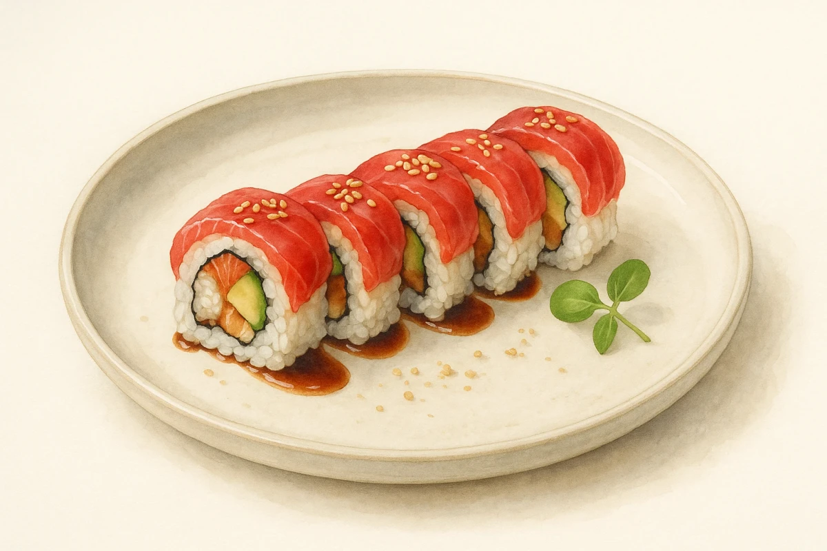Red dragon roll
