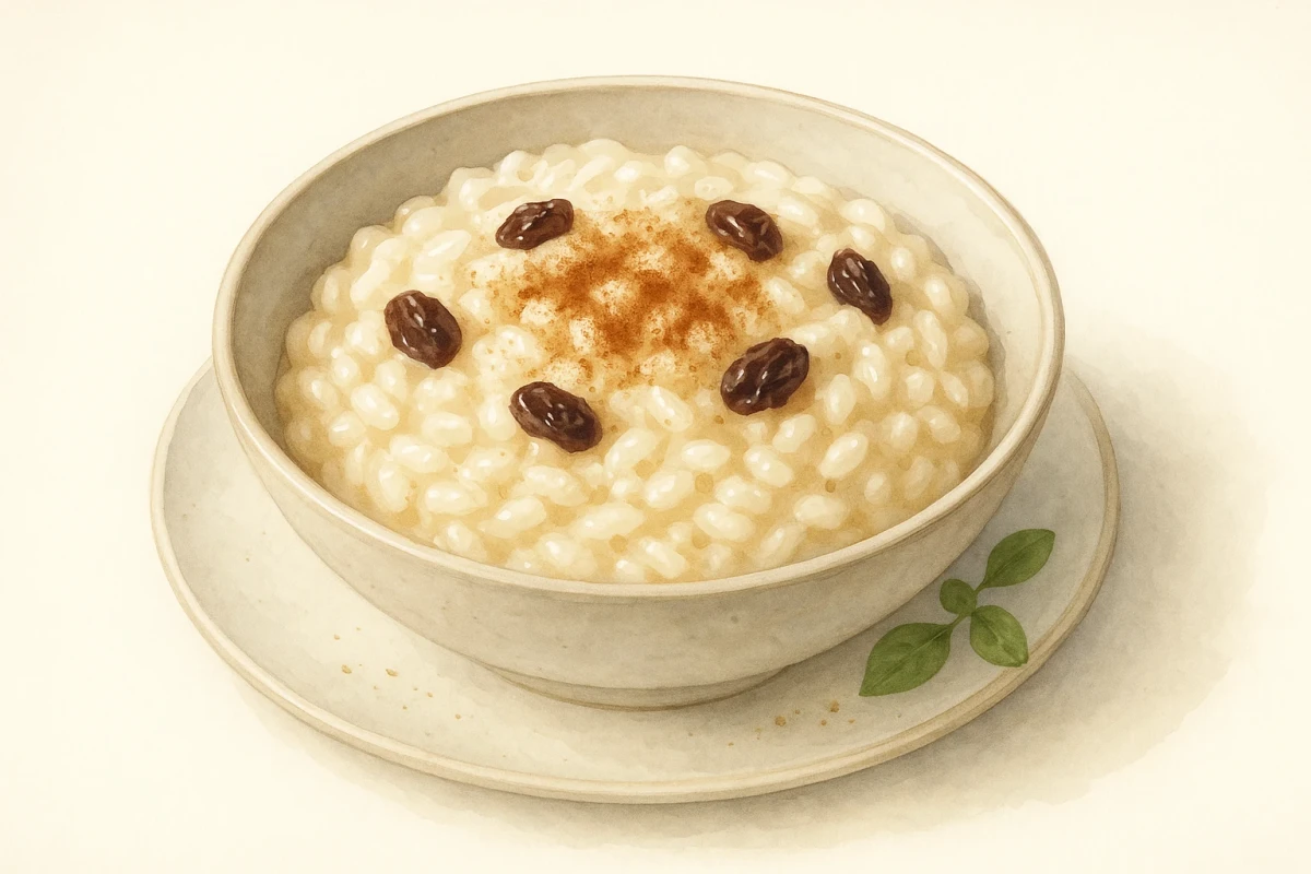 Rice pudding