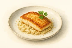 Saffron risotto