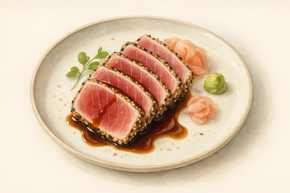Seared ahi
