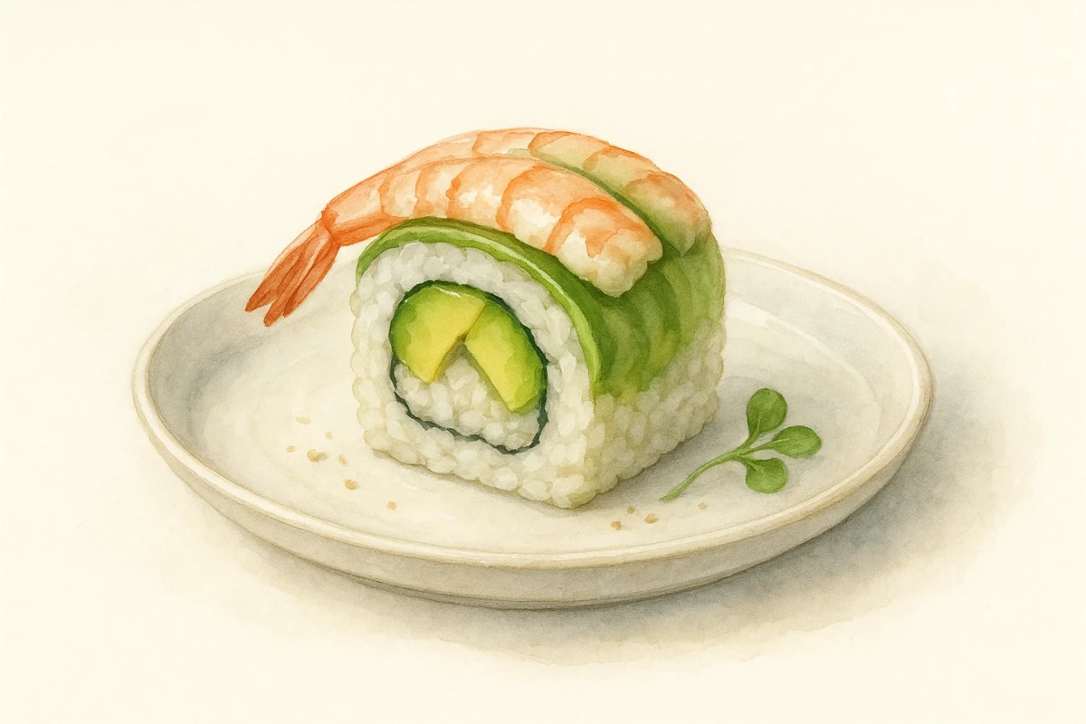 Crunch shrimp roll