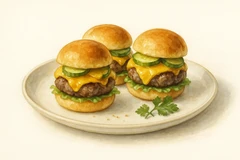 All beef sliders