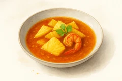 Assamese style fish & curry