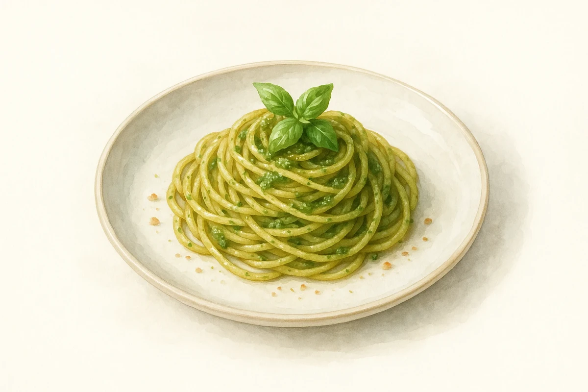 Pasta al pesto