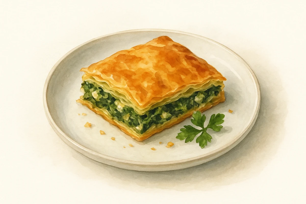 Spanakopita platter
