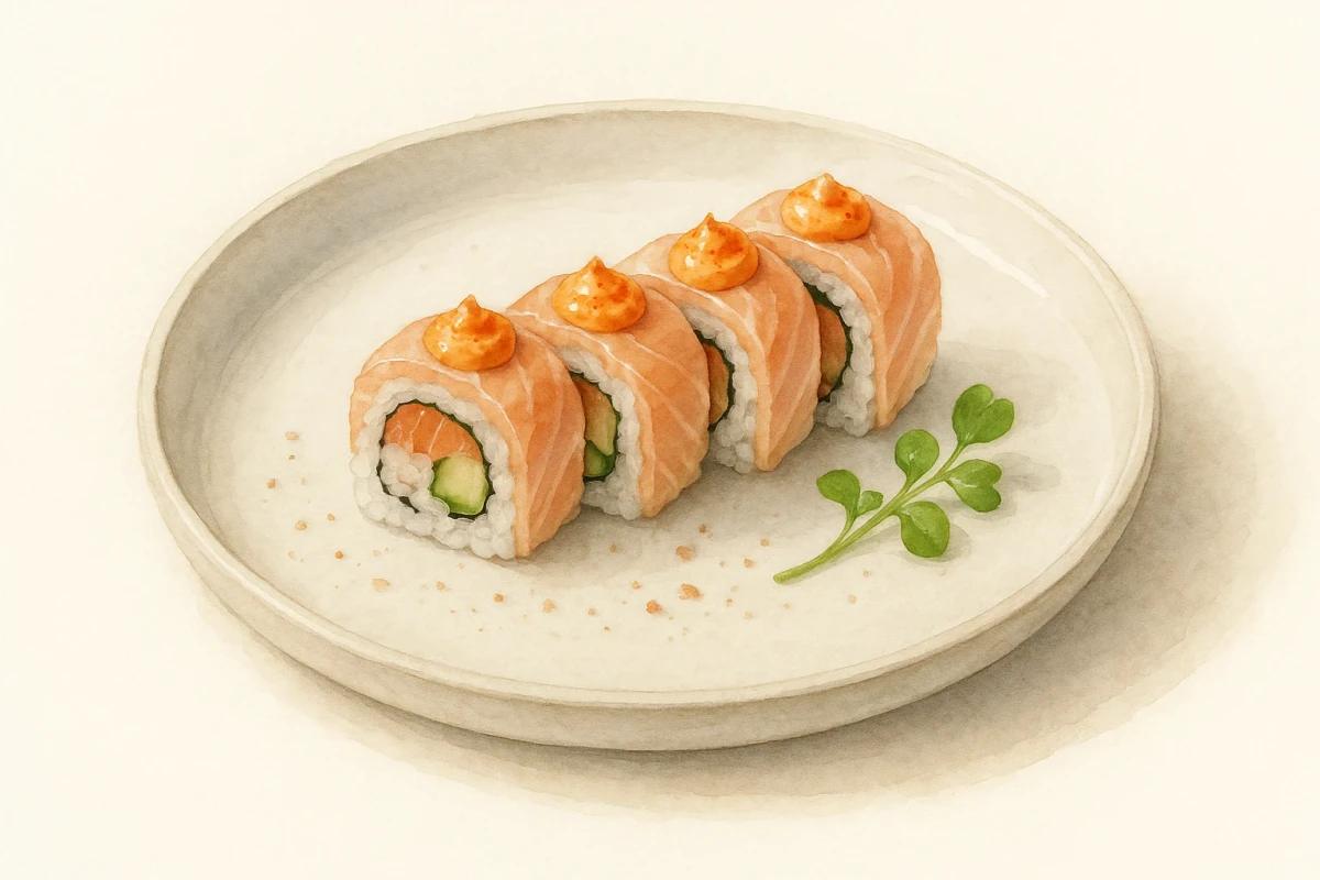 Spicy albacore roll
