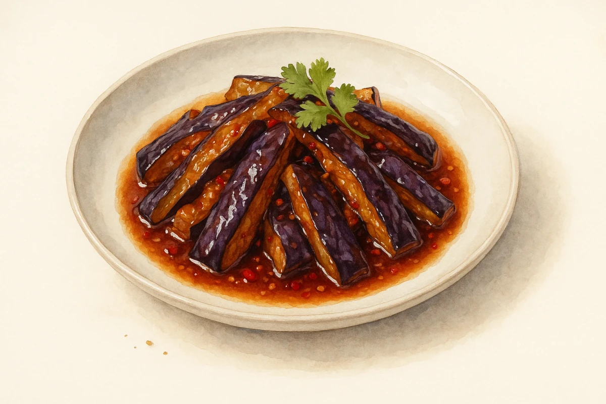 Spicy eggplant