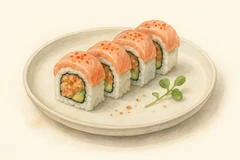 Spicy yellowtail roll