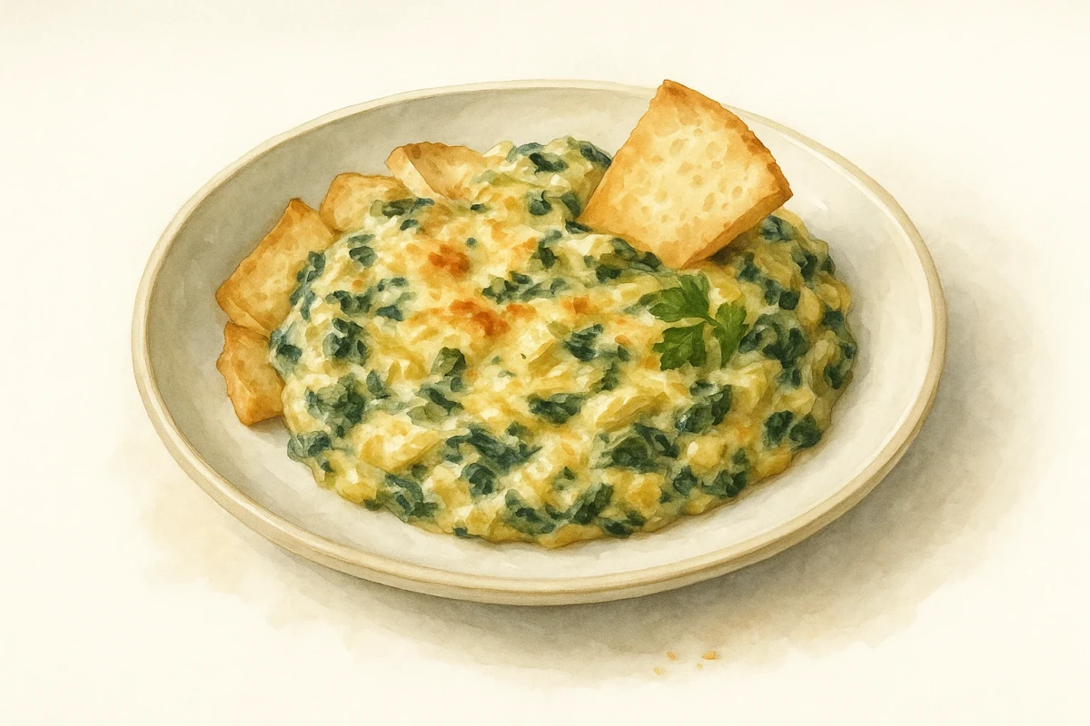 Spinach artichoke dip