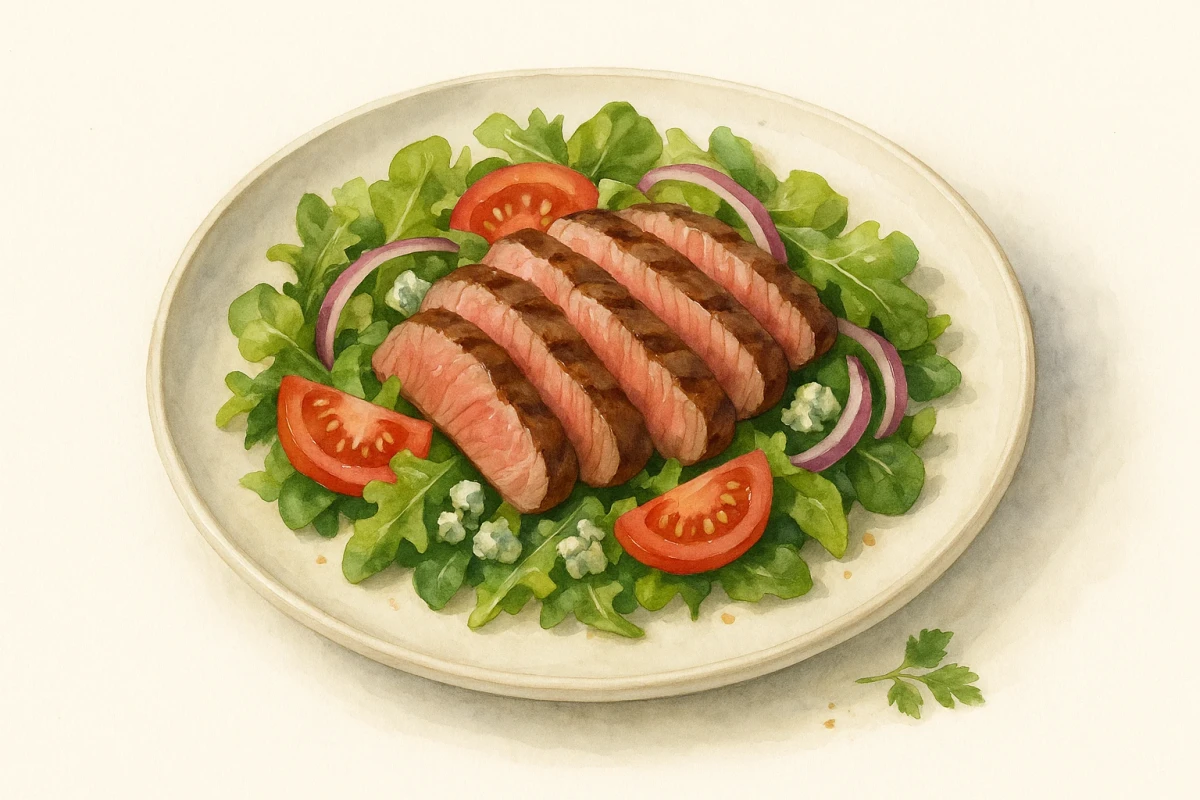 Steak salad
