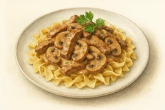 Filet stroganoff