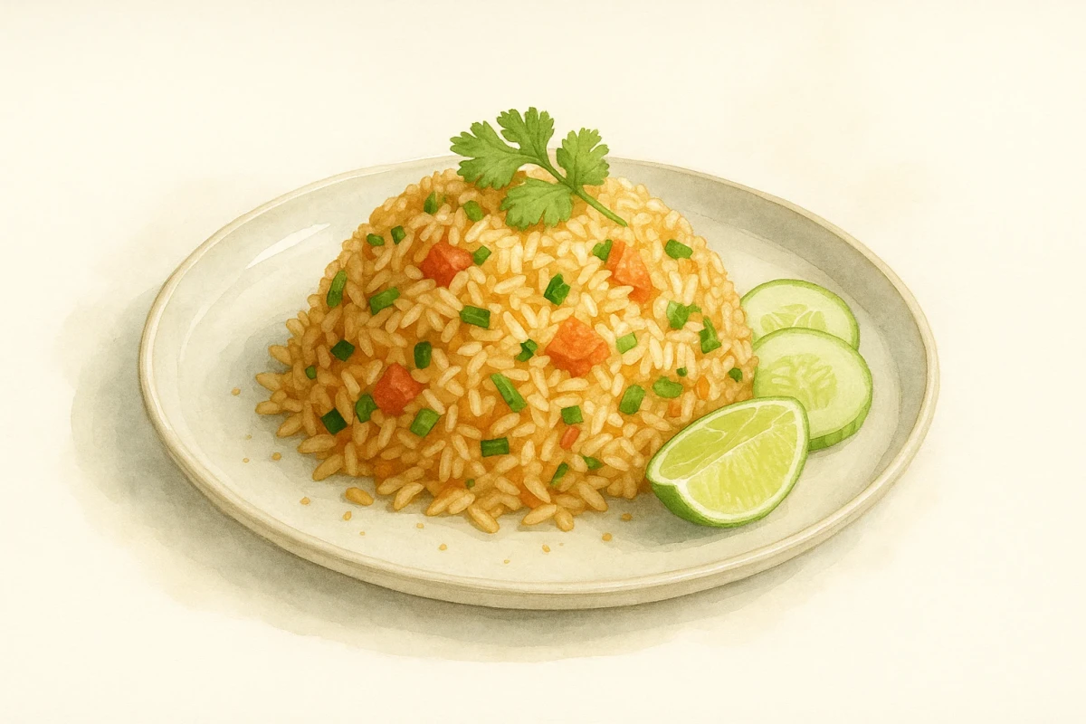 Pineapple fried rice