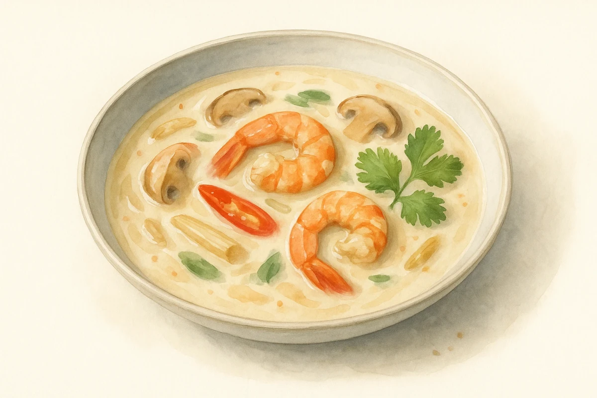 Tom kha noodle soup