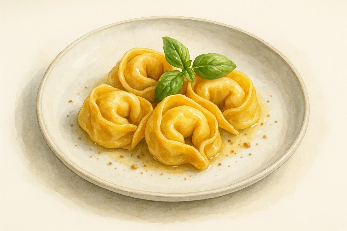 Tortelloni brasato & porcini