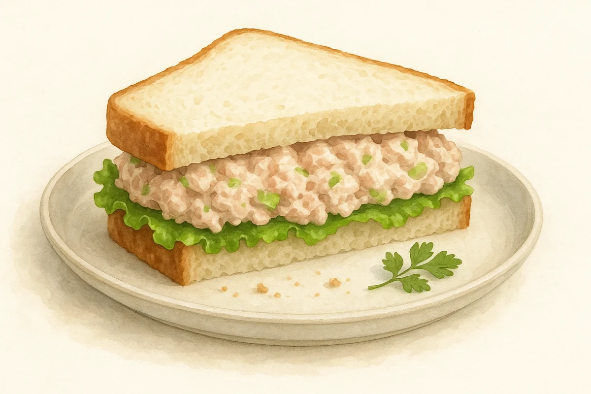 Tuna salad sandwich