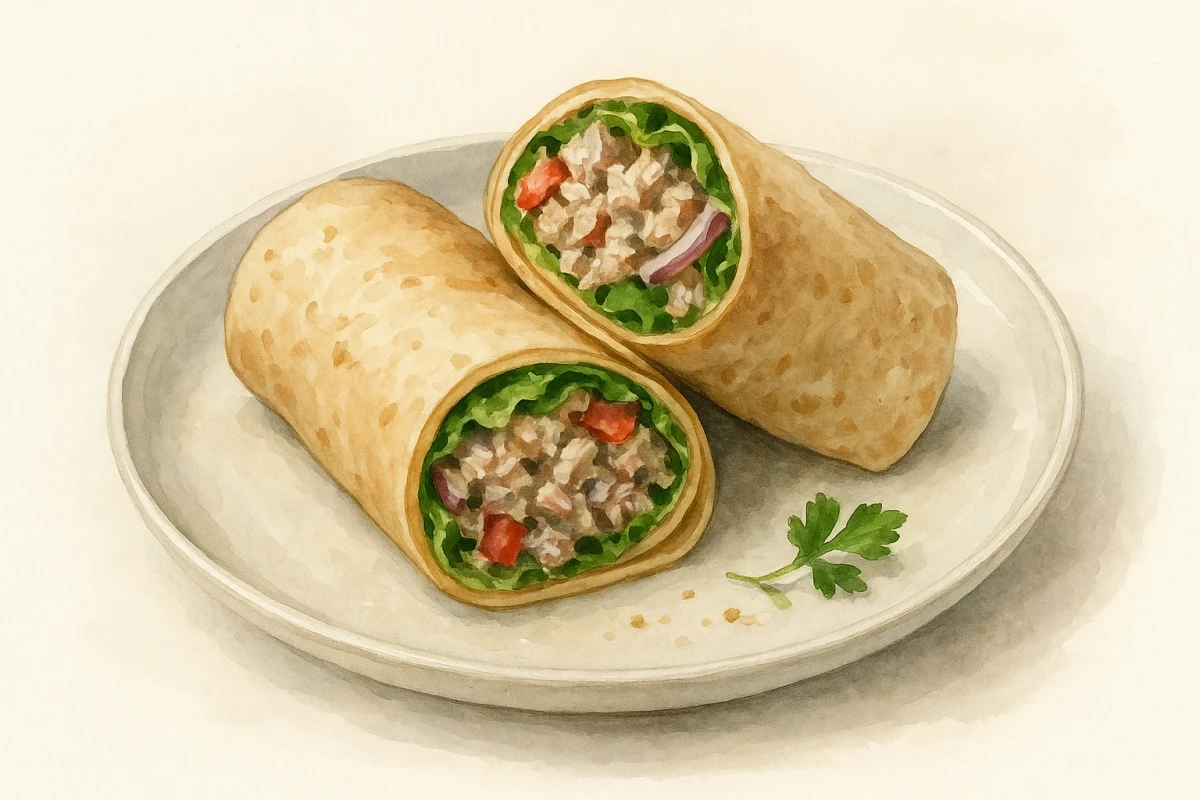 Tuna wrap