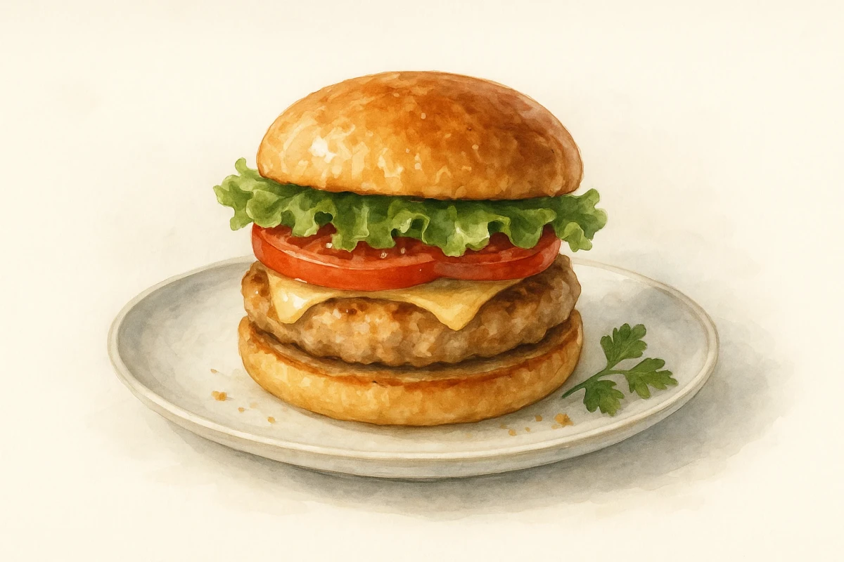 Chicken burger