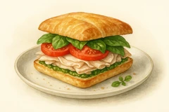 Turkey pesto