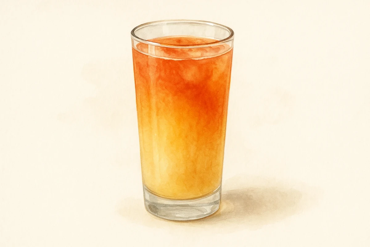 Blood orange fizz
