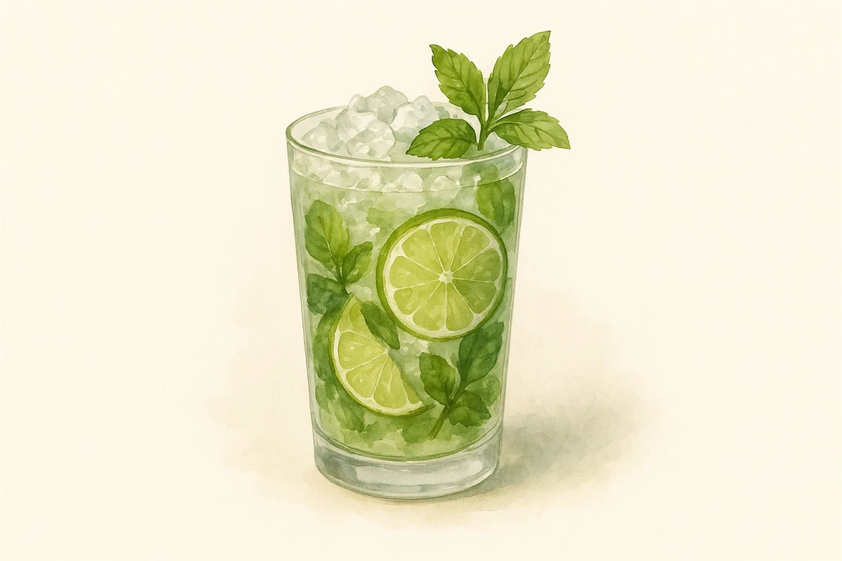 Strawberry mojito