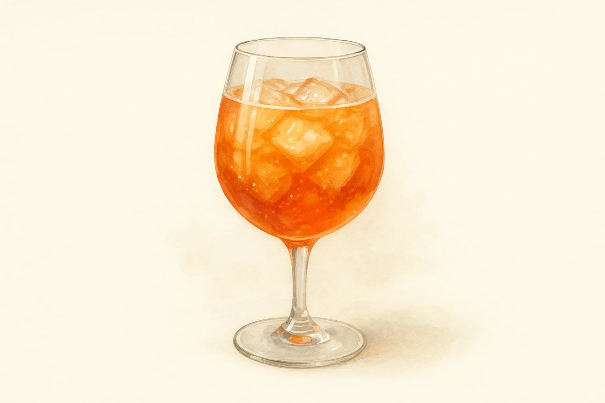 Apricot spritz